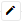 An edit icon of a black pencil with grey border.