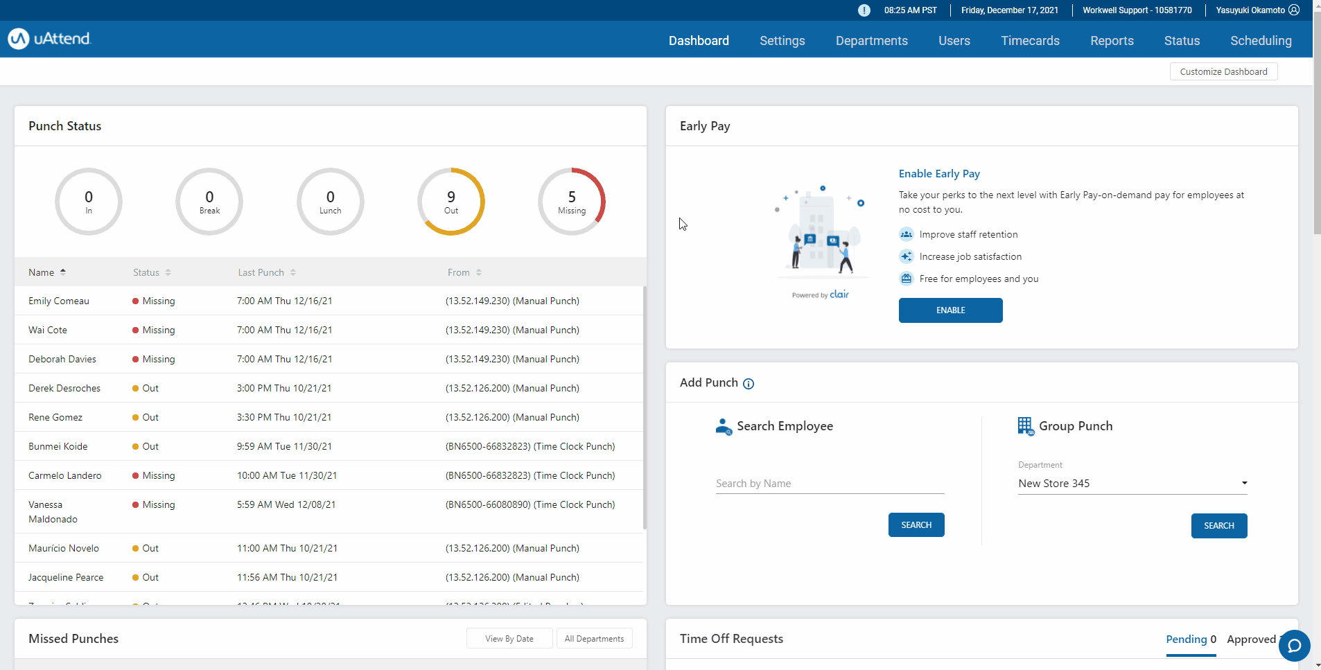 Punch Rounding uAttend Support Help Center