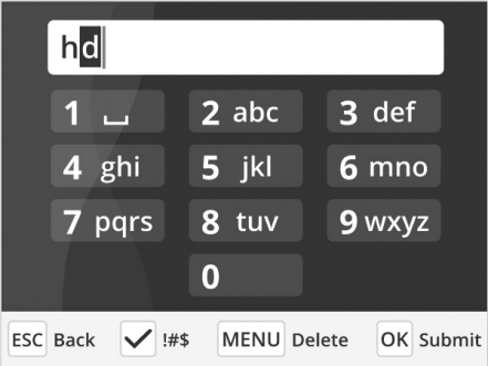 uAttend - Time Clock - RE2000 - Example Letter Entry on Keypad.png